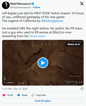 前暴雪總監Jeff Kaplan爆《魔獸世界》差點變第一人稱