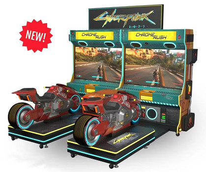 夜之城摩托對決! 《電馭叛客2077》衍生街機遊戲預告