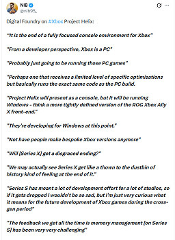 數毛社發表犀利觀點：下一代Xbox本質上就是一台PC！