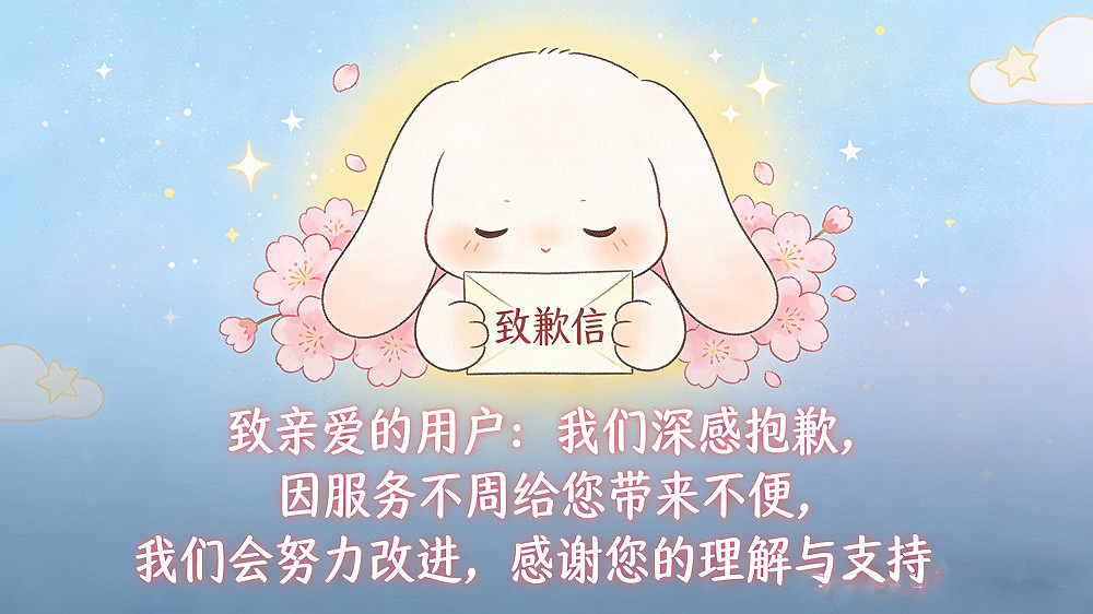 致app使用者的一封信