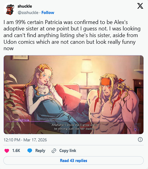 《快打旋風6》艾力克斯故事遭歐美批“倫理有問題”