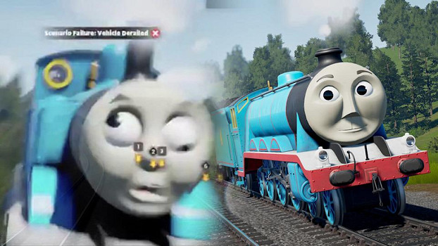 《湯瑪士和朋友》新作搞笑物理、表情崩壞BUG爆紅