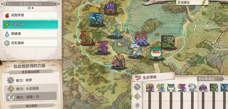 《魔物獵人物語3命運雙龍》開荒青電主電龍因子搭配介紹