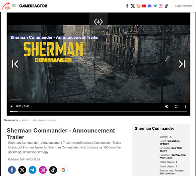 《謝爾曼指揮官》試玩報告：漂泊五載，歸來仍是“半成品”