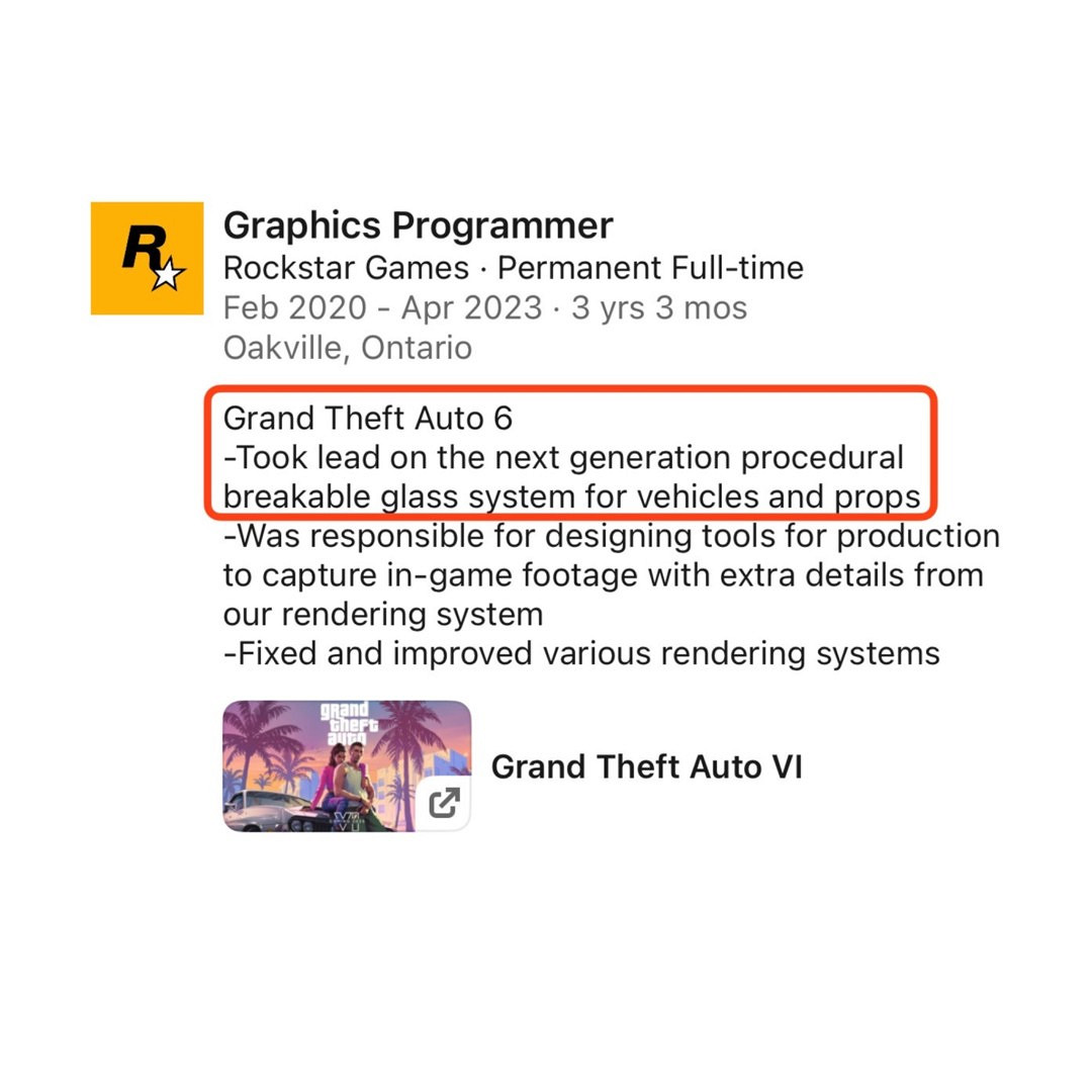 R星又卷細節！《GTA6》連玻璃都做成“即時破碎”！