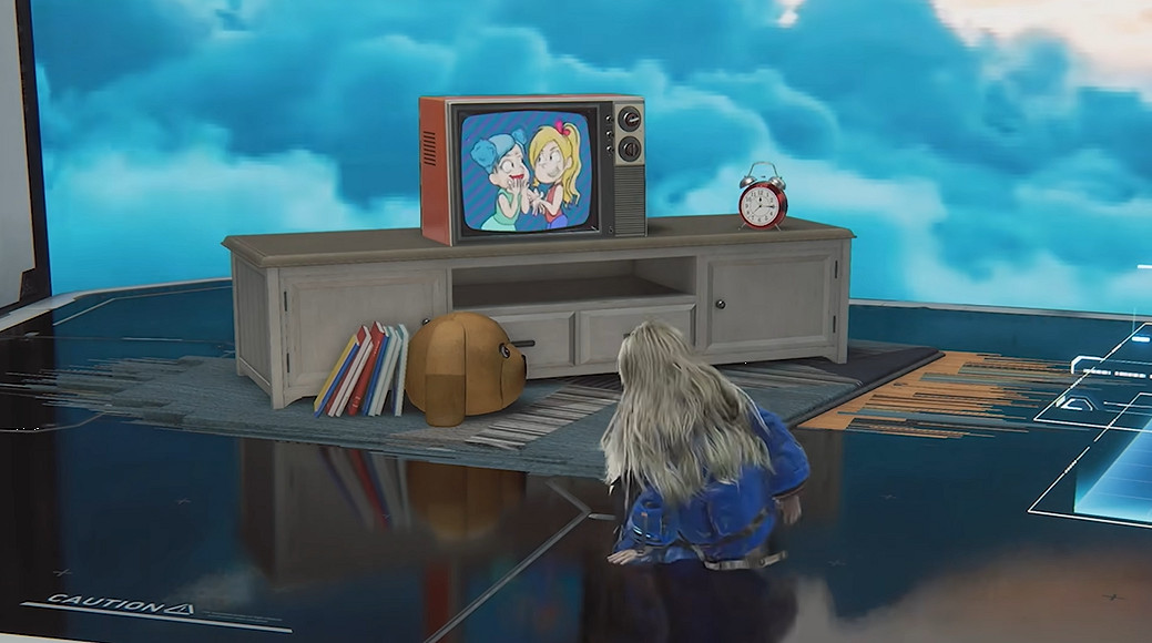 我愛看動畫片！《虛實萬象》小蘿莉休息室新動作影片