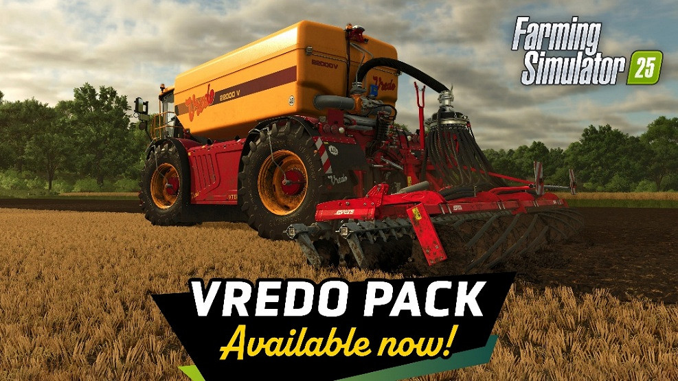 《Farming Simulator 25》最新付費資料片“VREDO Pack”發布！