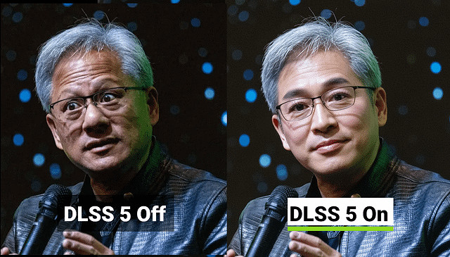 輝達DLSS 5發布引爭議，“AI臉”遭全網惡搞