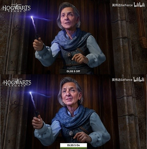 輝達DLSS 5發布引爭議，“AI臉”遭全網惡搞