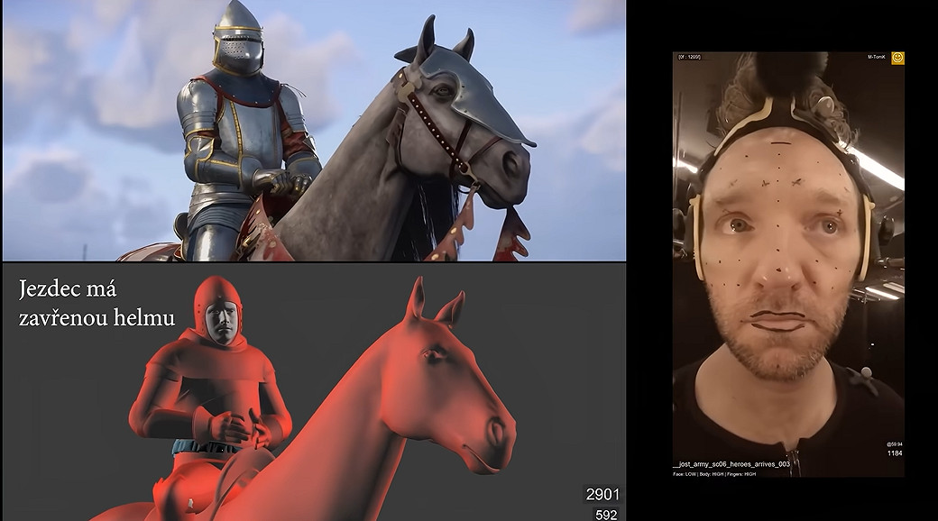 戰馬工作室官方分享《天國降臨: 救贖2》幕後動捕花絮影片