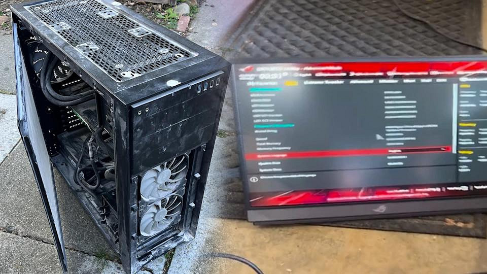 美國玩家街頭撿到高階電腦，頂級處理器引網友羨慕