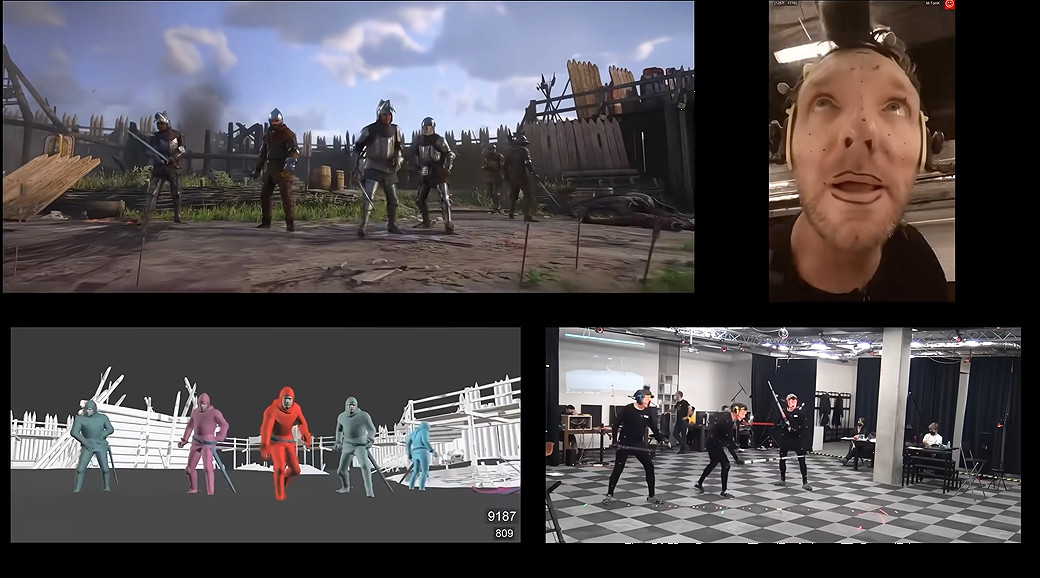 戰馬工作室官方分享《天國降臨: 救贖2》幕後動捕花絮影片