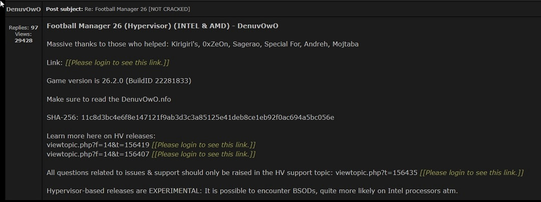 D加密再遭重創!《鬼滅之刃2》《足球經理26》被攻破 D加密再遭重創!《鬼滅之刃2》《足球經理26》被攻破