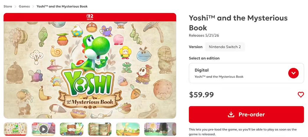 實體版更貴!任天堂Switch 2 eShop商店實行差異化定價