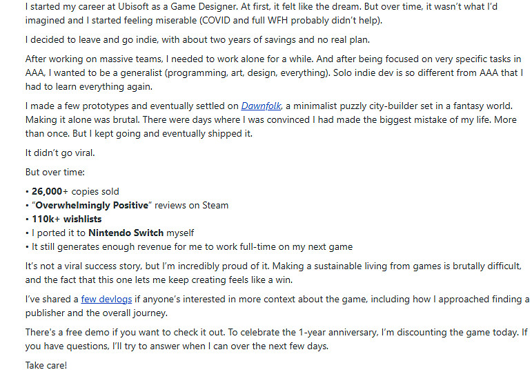 《刺客教條》前開發者：3A遊戲開發創意受限 流程繁瑣