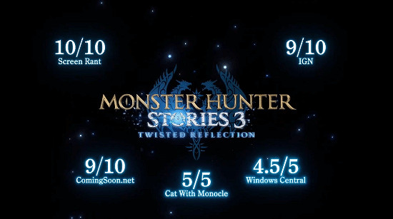 《魔物獵人物語3：命運雙龍》媒體讚譽宣傳片公布