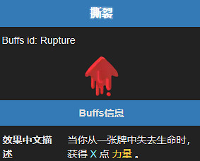 《殺戮尖塔2》撕裂能力效果介紹