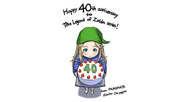 《虛實萬象》總監為《塞爾達傳說》40周年手繪賀圖！