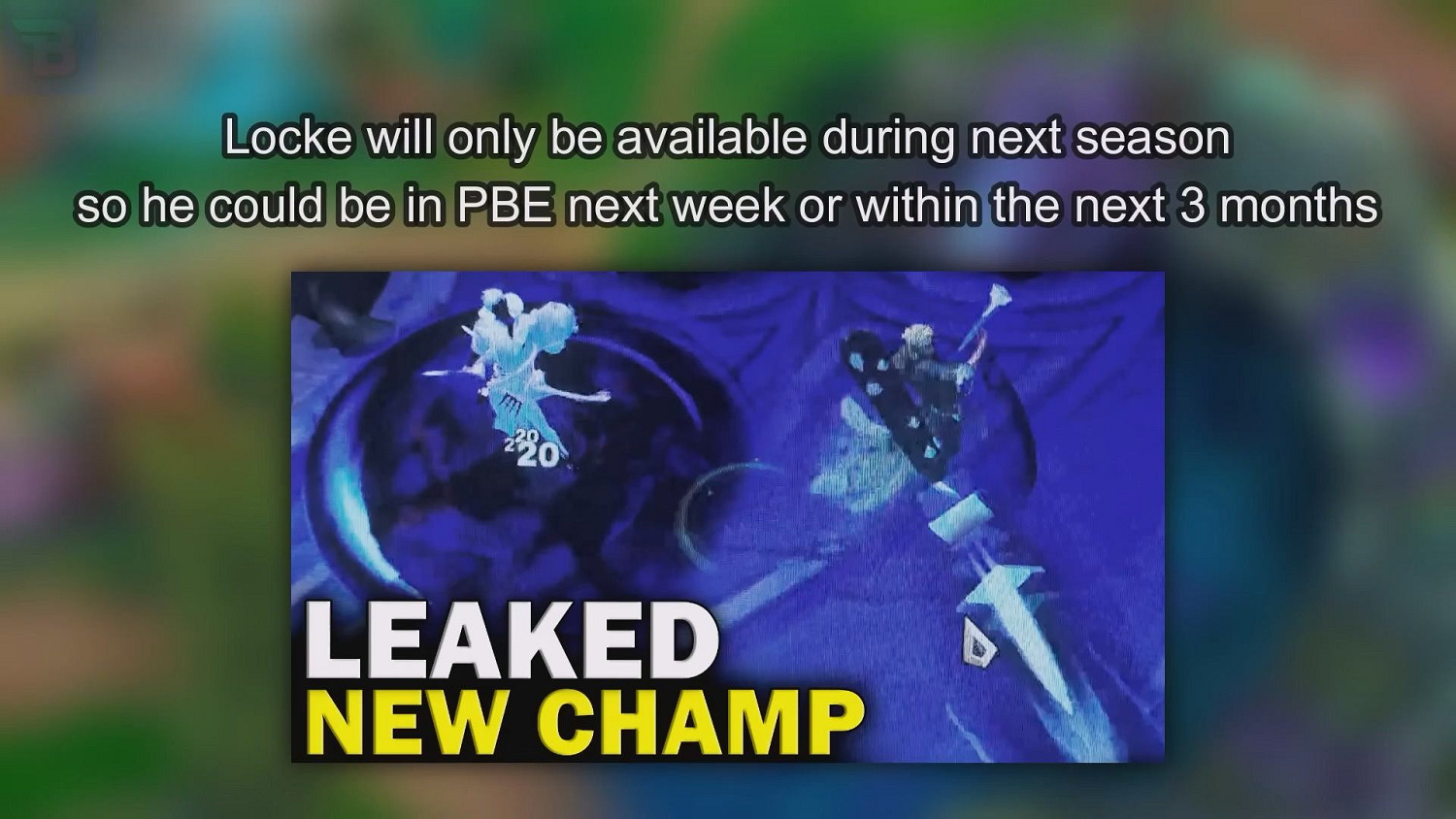 疑似《英雄聯盟》2026唯一新英雄泄露!Q發射釘子 疑似《英雄聯盟》2026唯一新英雄泄露!Q發射釘子