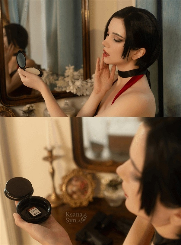 比原版身材更好？國外美女Cos《惡靈古堡》艾達王