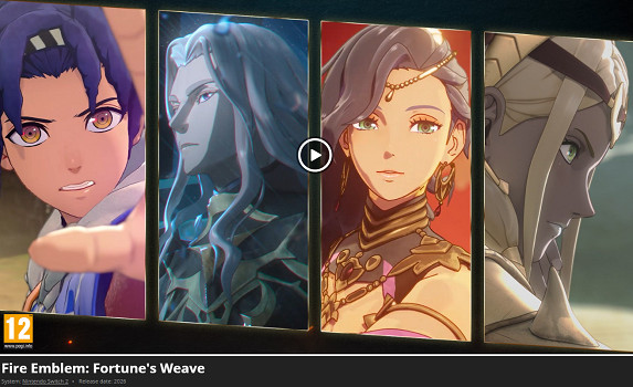 開發近尾聲! 《火焰紋章：萬縷千絲》獲PEGI“12+“評級