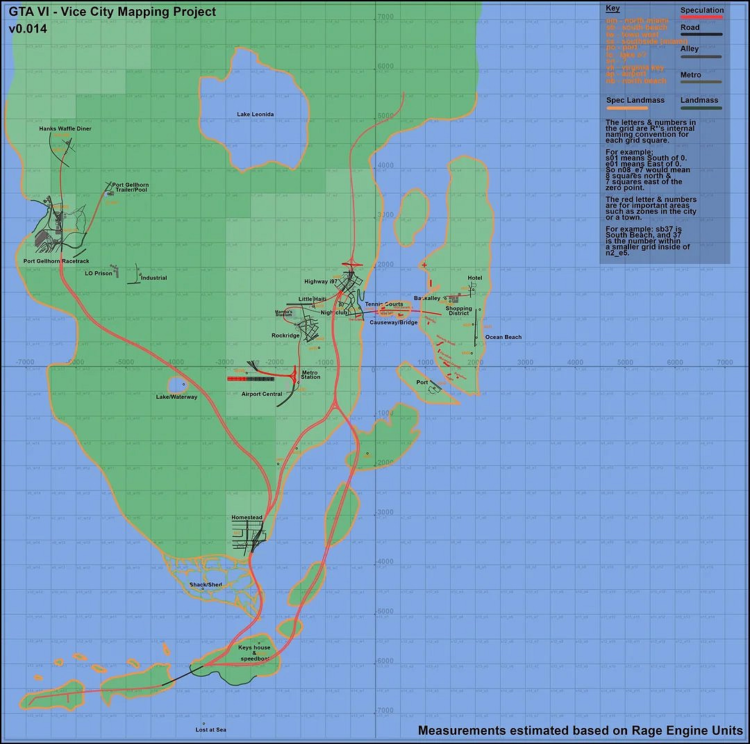 歷時四年漸近全貌!玩家社區逐步還原《GTA6》地圖 歷時四年漸近全貌!玩家社區逐步還原《GTA6》地圖