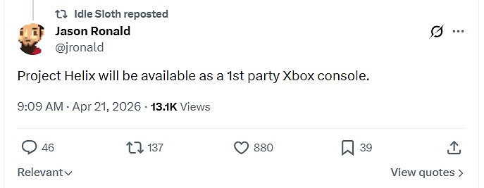 Xbox高層出面辟謠：下一代Xbox主機仍將由第一方生產