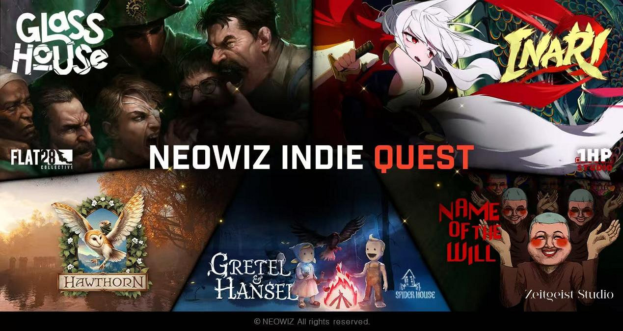 NEOWIZ 全球獨立遊戲大賽「NEOWIZ Indie Quest」頒獎典禮圓滿落幕