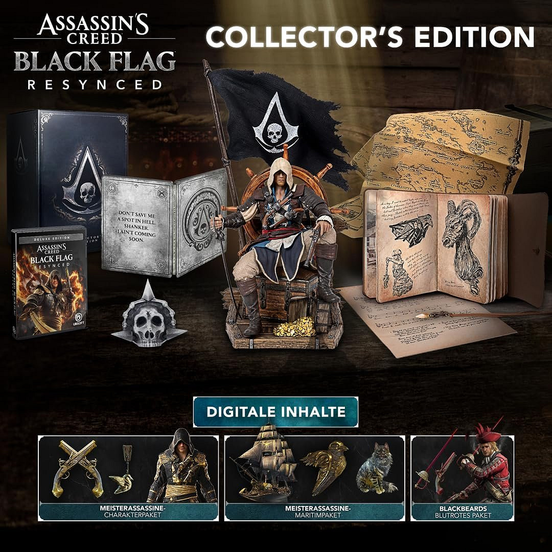 售價約新台幣5768元!《刺客教條黑旗RE》PS5典藏版提前泄露