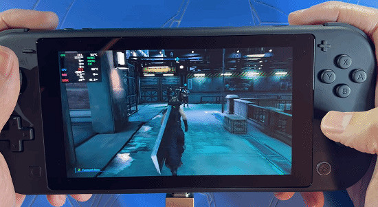 民間大神魔改SwitchLite 成功運行《最終幻想7重製版》