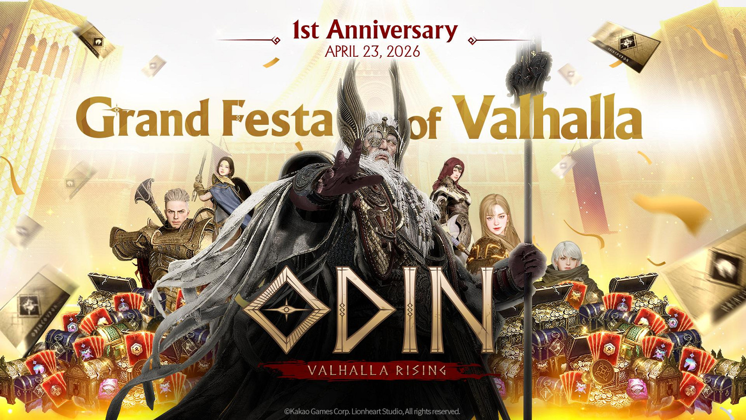 《奧丁：神叛》上線一周年！全新職業與更新計劃公開