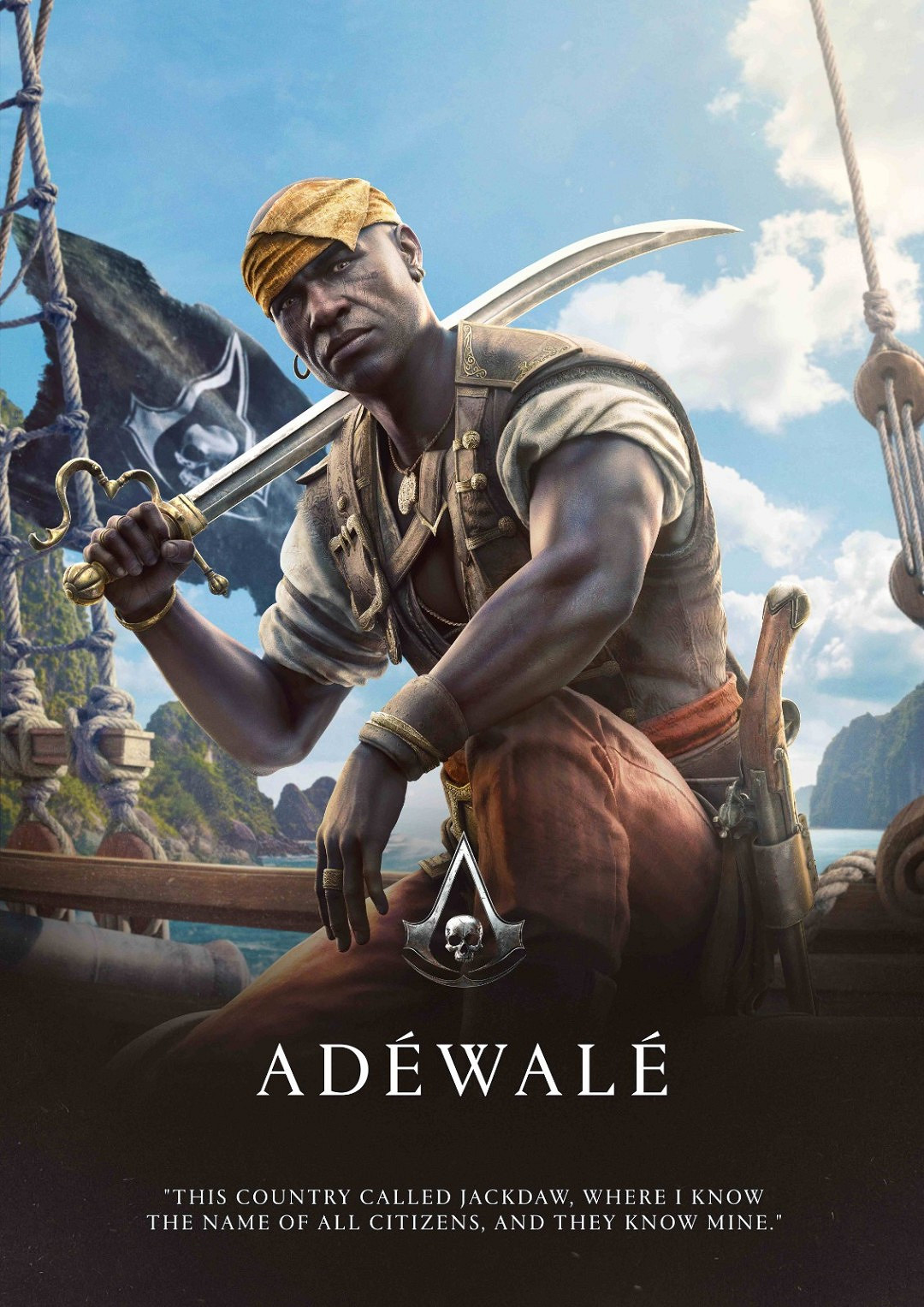 《刺客教條黑旗RE》人物立繪公布：安妮伯尼身材完美！