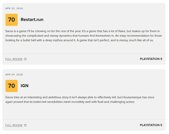 《沙羅周期》M站好評如潮!但這兩家媒體為何只給中評?