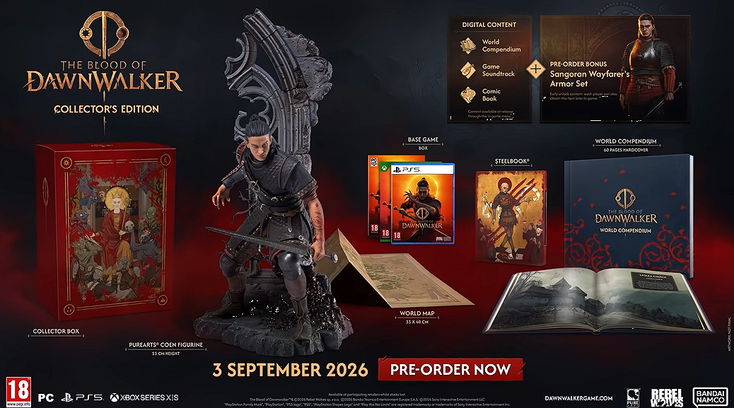 實體周邊+數字特典！《黎明行者之血》典藏版宣傳影片