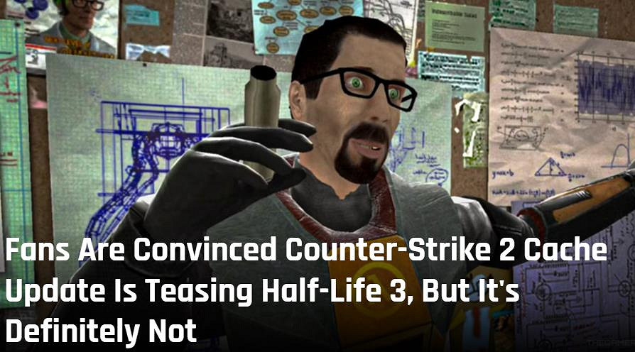 又是過度解讀？粉絲堅信CS2地圖更新暗示《戰慄時空3》