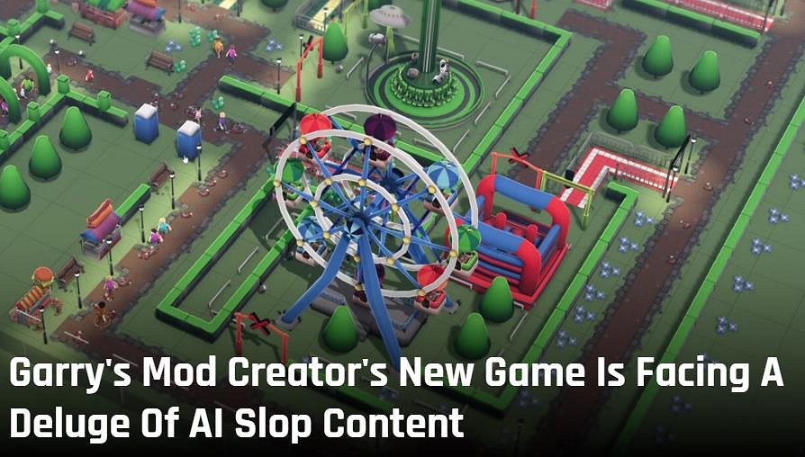 口碑崩盤！獨立神作《蓋瑞模組》創作者新作被AI毀了