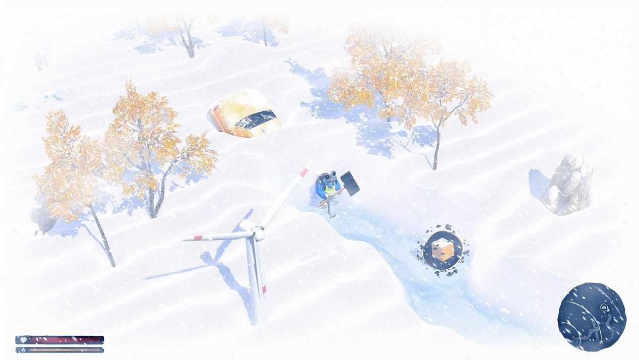 “蛙蛙挖雪”肉鴿誕生！《蛙穿雪境》現已登陸 PC 與主機平台