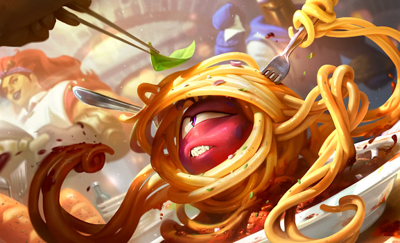 “飛天意面教”變成《LOL》皮膚？威寇茲化身肉丸意面
