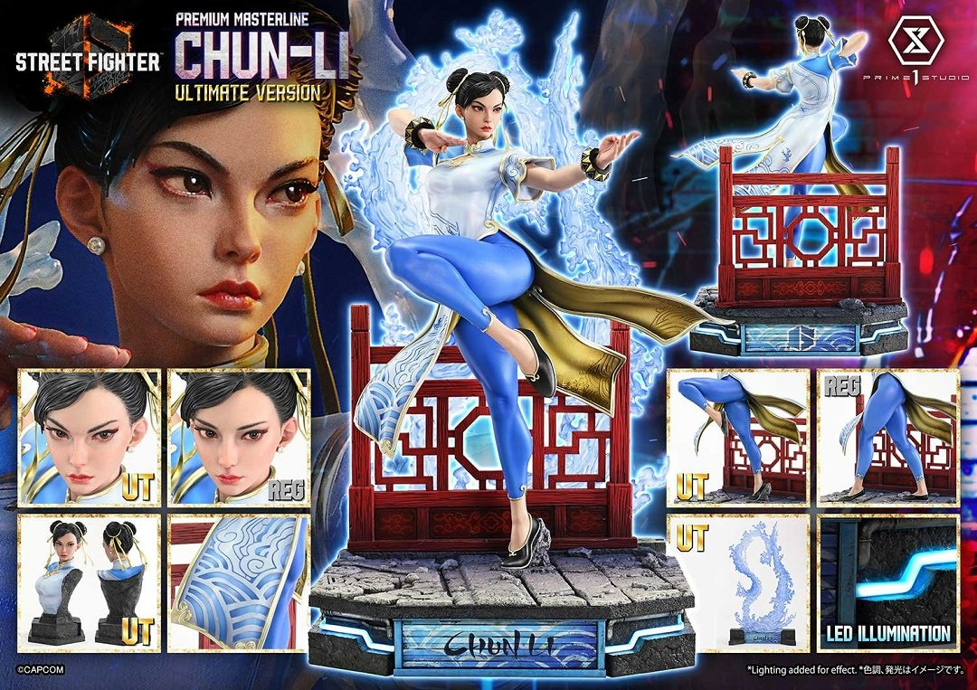 《快打旋風6》春麗1/4限量雕像開訂：售價破萬元！