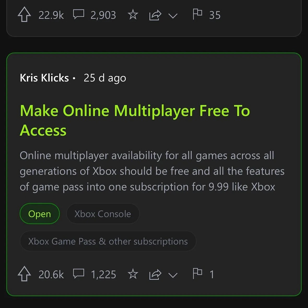2萬玩家聯名請願！Xbox玩家怒喊:拒絕連線"二次收費"