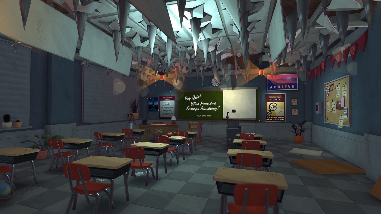 密室解謎新作《逃脫學院 2:再返校園》亮相 Steam新品節,全新試玩版開放完整第一章體驗 密室解謎新作《逃脫學院 2:再返校園》亮相 Steam新品節,全新試玩版開放完整第一章體驗