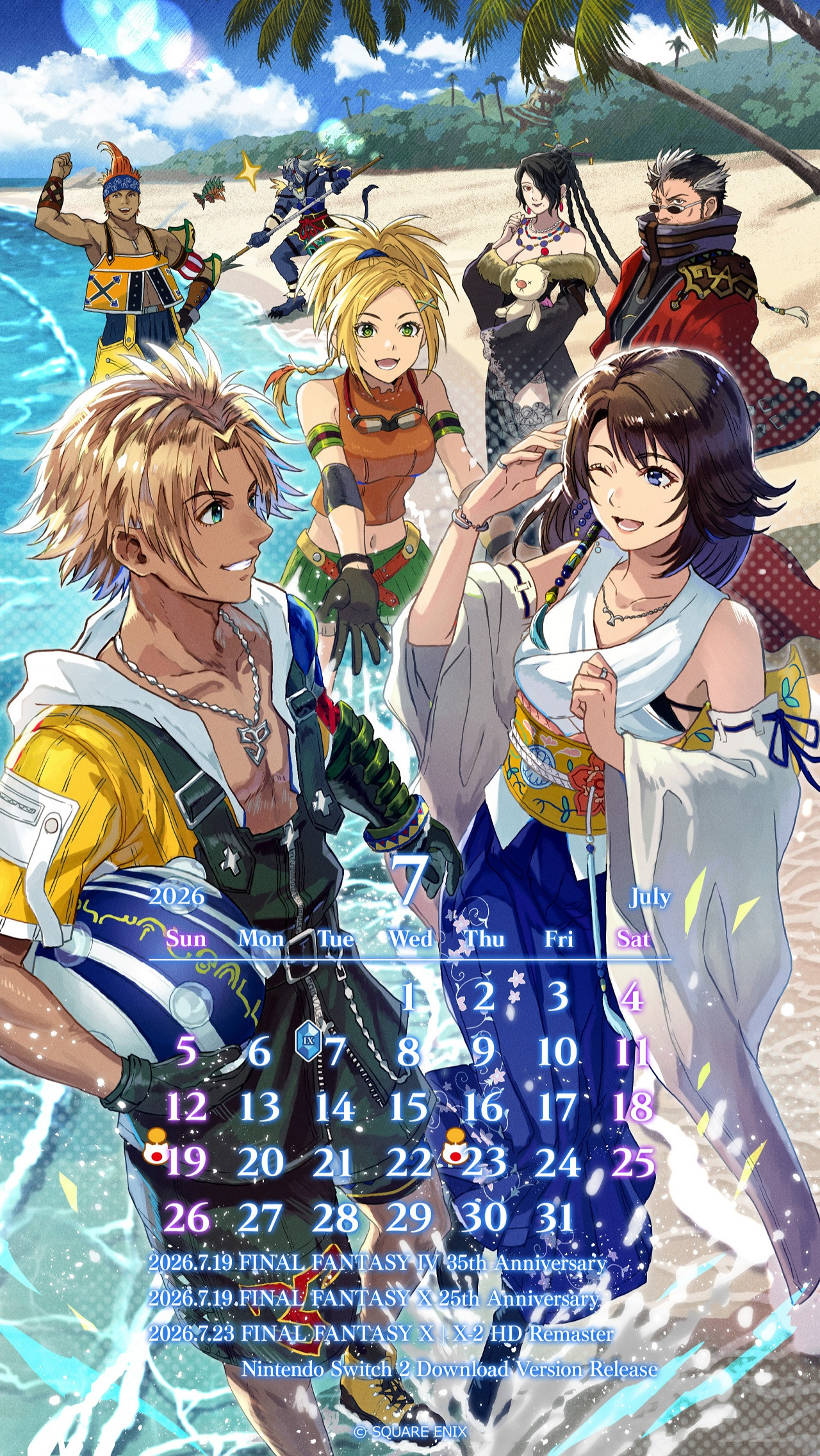 《最終幻想X》25周年官方慶生 尤娜重返碧薩德島！