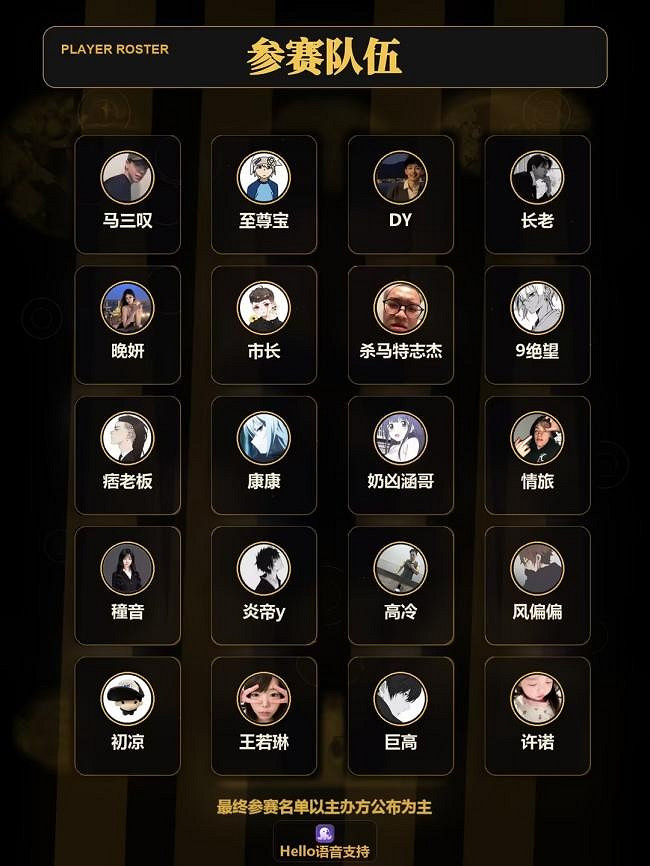 Hello語音 x 拉菲杯球球賽事：群雄競逐現金獎，9天球球大戰開啟